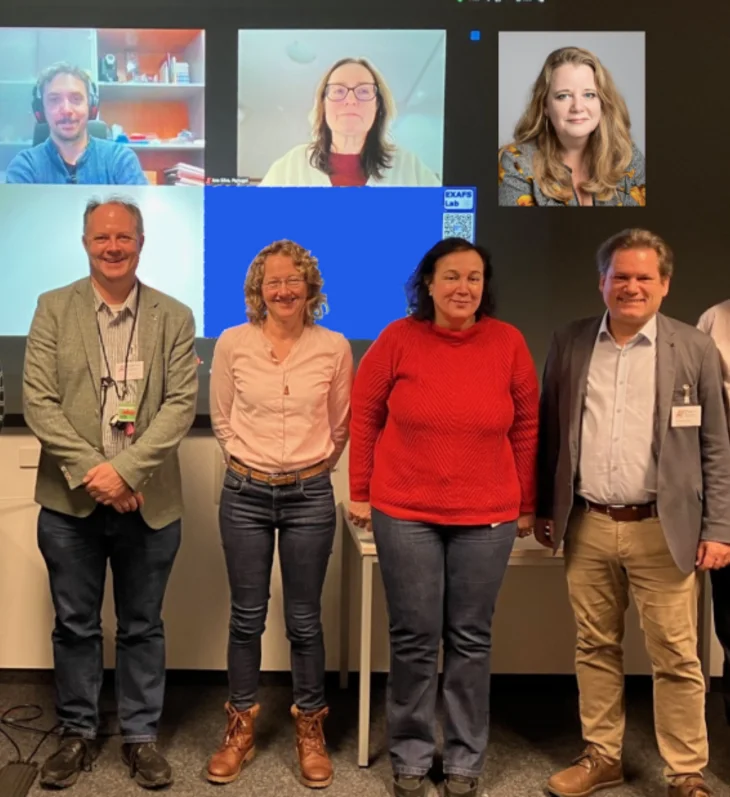 Mag. Dr. Rainer T. Lechner (second person from right) was recentrly re-elected to the executive board (EB) of the European Synchrotron and FEL User Organisation “ESUO”. Photo: © ESUO