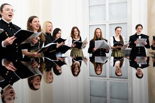 Der Hochschulchor. Foto: © MUL/Tauderer