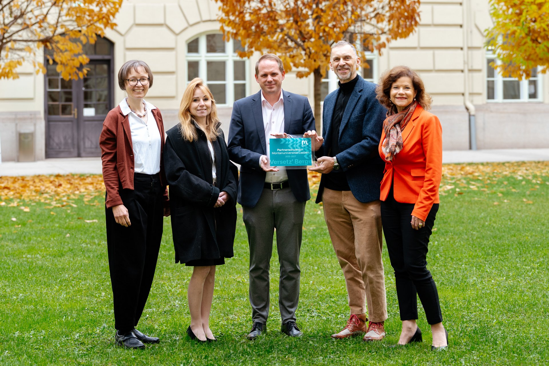 Das Europagymnasium Leoben ging eine Partnerschaft mit der Montanuniversität Leoben ein. Foto: © MUL/Fazokas 