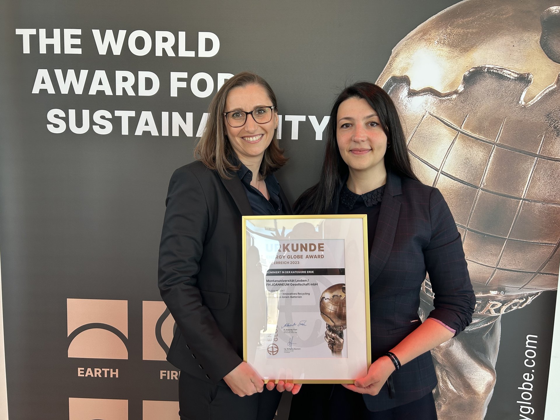 Alexandra Holzer und Aida Hartleb