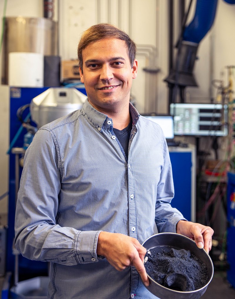 Dr.mont. Stefan Wibner, Lehrstuhl für Nichteisenmetallurgie UNI01092