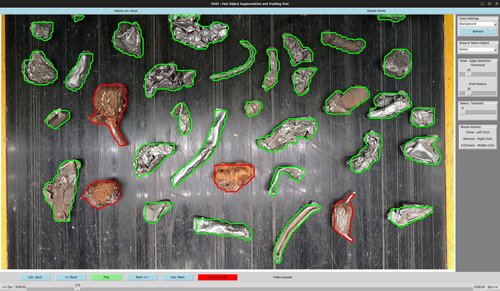 FOST - Fast Object Segmentation and Tracking Tool, Melanie Neubauer, Chair of Cyber-Physical-Systems,Montanuniversität Leoben
FOST-Metal_Scrap_Example