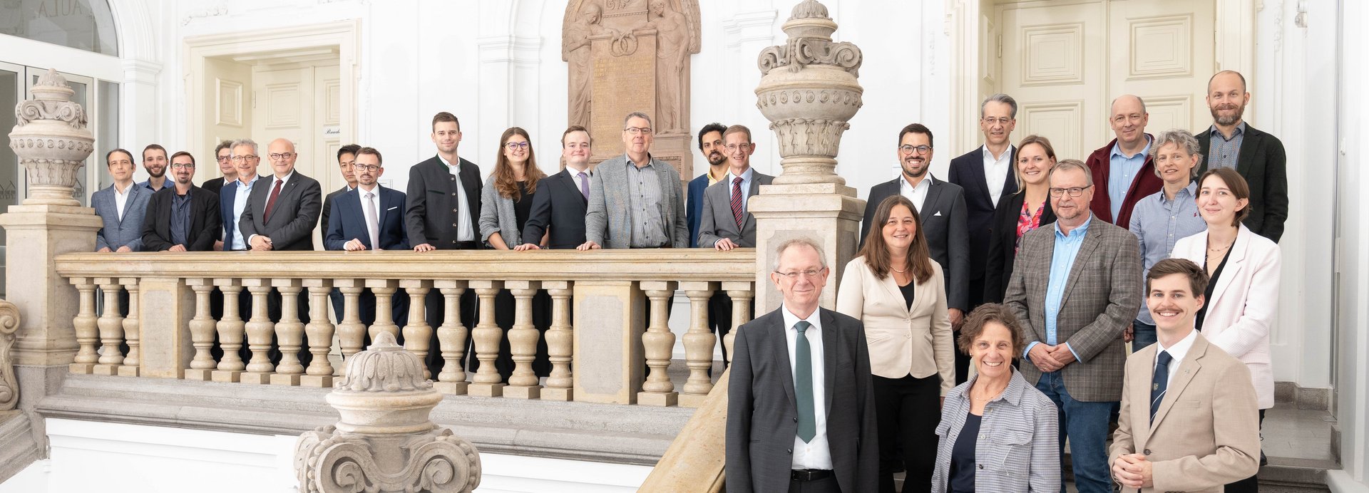 Gruppenbild des Senats der Montanuniversität Leoben.