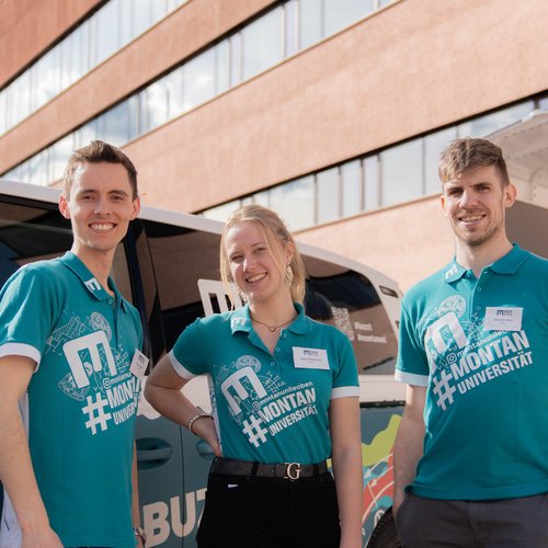 Studierende und Mitarbeiter*innen der Montanuniversität Leoben