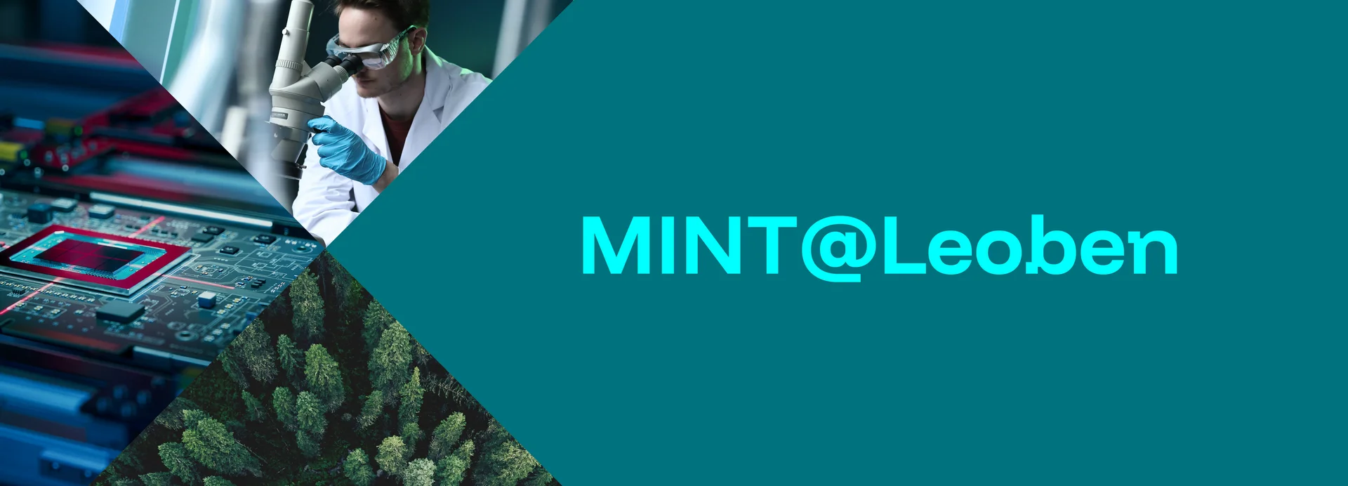 Collage von MINT@Leoben.