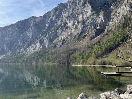 Leopoldsteiner See. Photo: © TU Leoben/Schnehen Leopoldsteiner See. Photo: © TU Leoben/Schnehen
