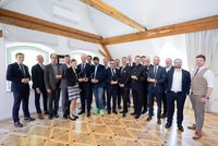 Die Sieger*innen des Innovationspreises Steiermark 2026. Foto: © Oliver Wolf. 