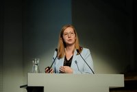 assoz.-Prof. priv.-Doz. Dr.mont. Eva Gerold, nahm am Workshop "Batterien als Schlüssel einer nachhaltigen Wertschöpfung – Chancen und Potenziale" teil. Foto: © AIT/Valerie Maltseva 