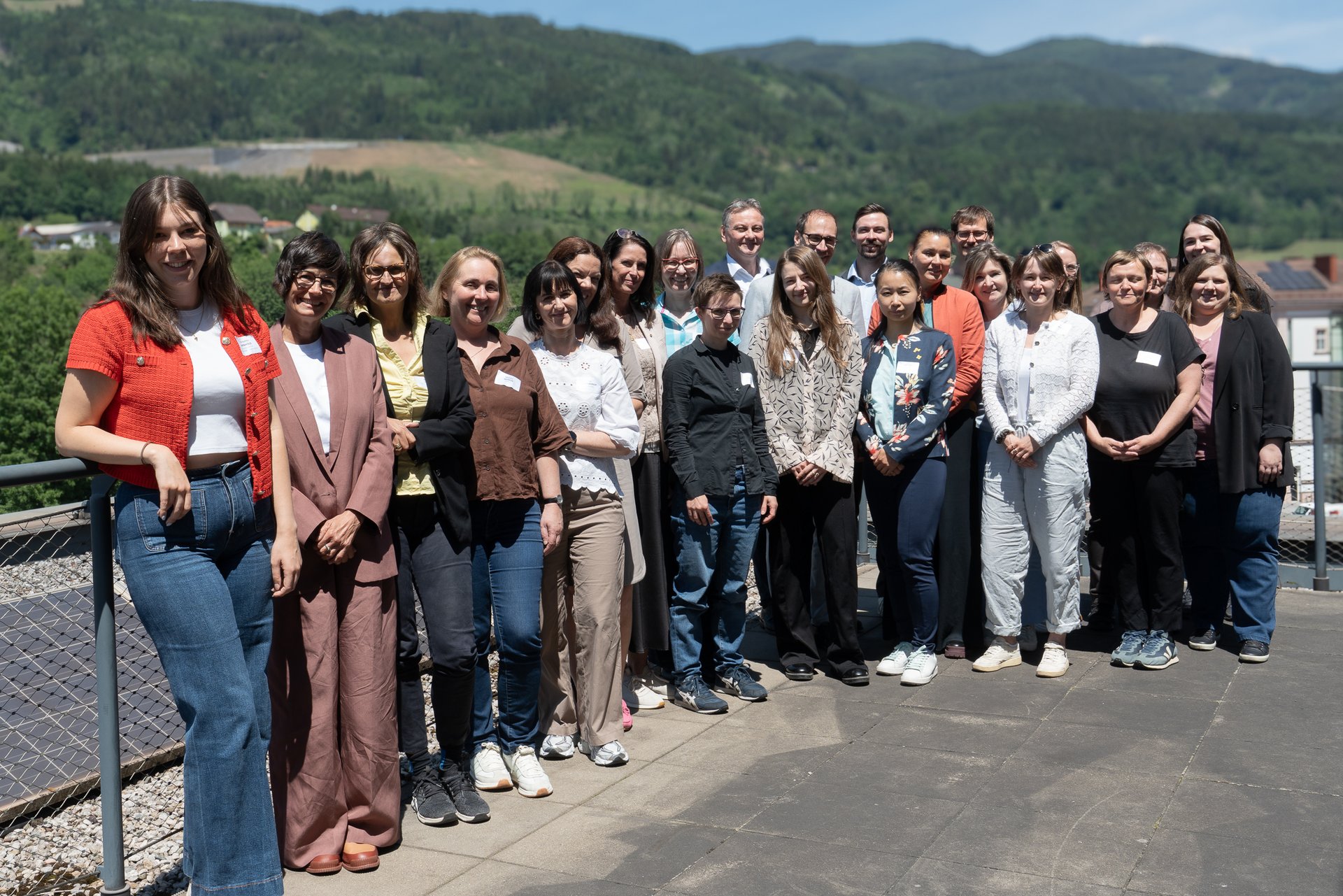 Gruppenfoto der Teilnehmenden des Mint-Sounding Boards
