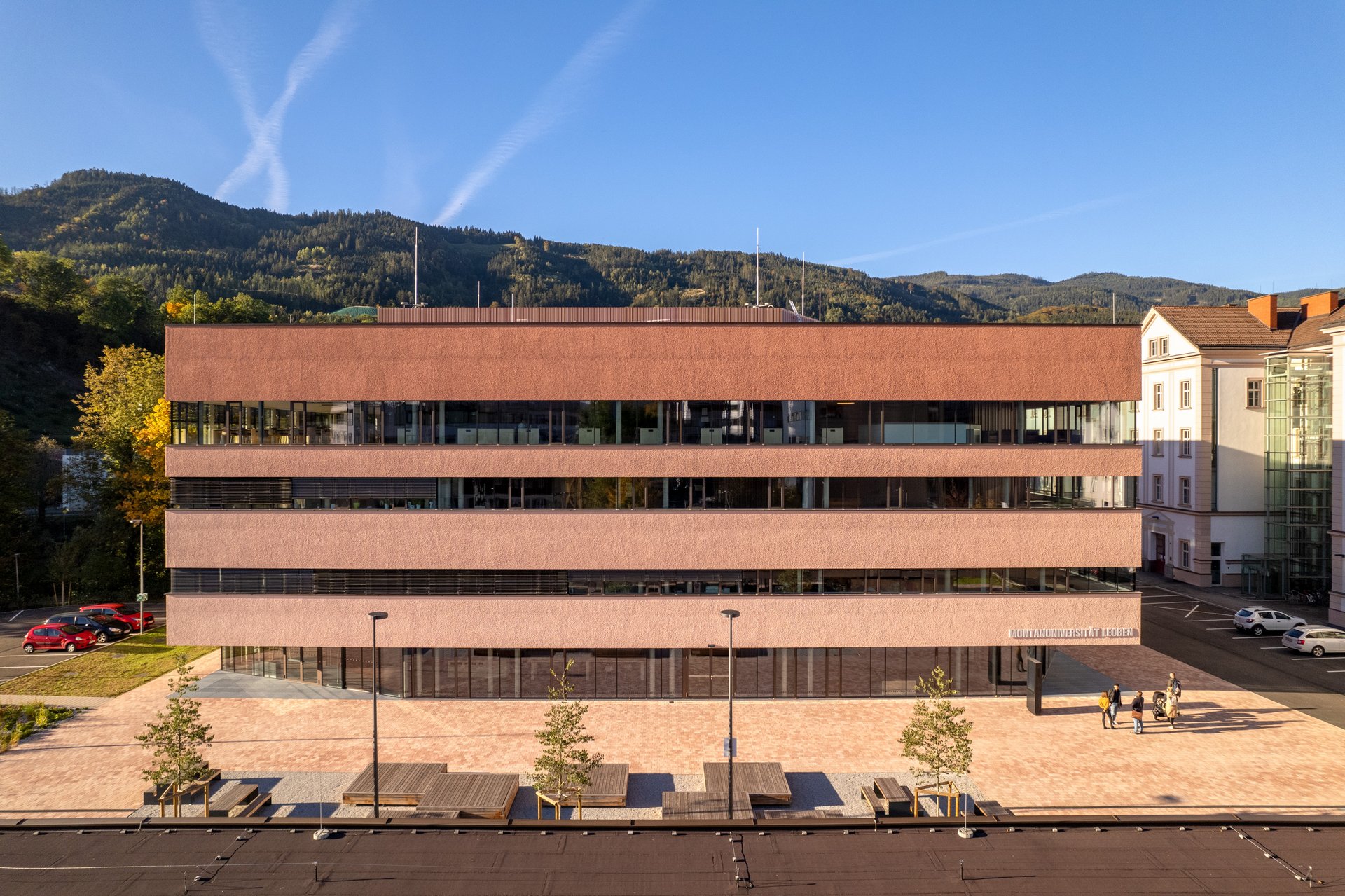 Das Studienzentrum der Montanuniversität Leoben.  