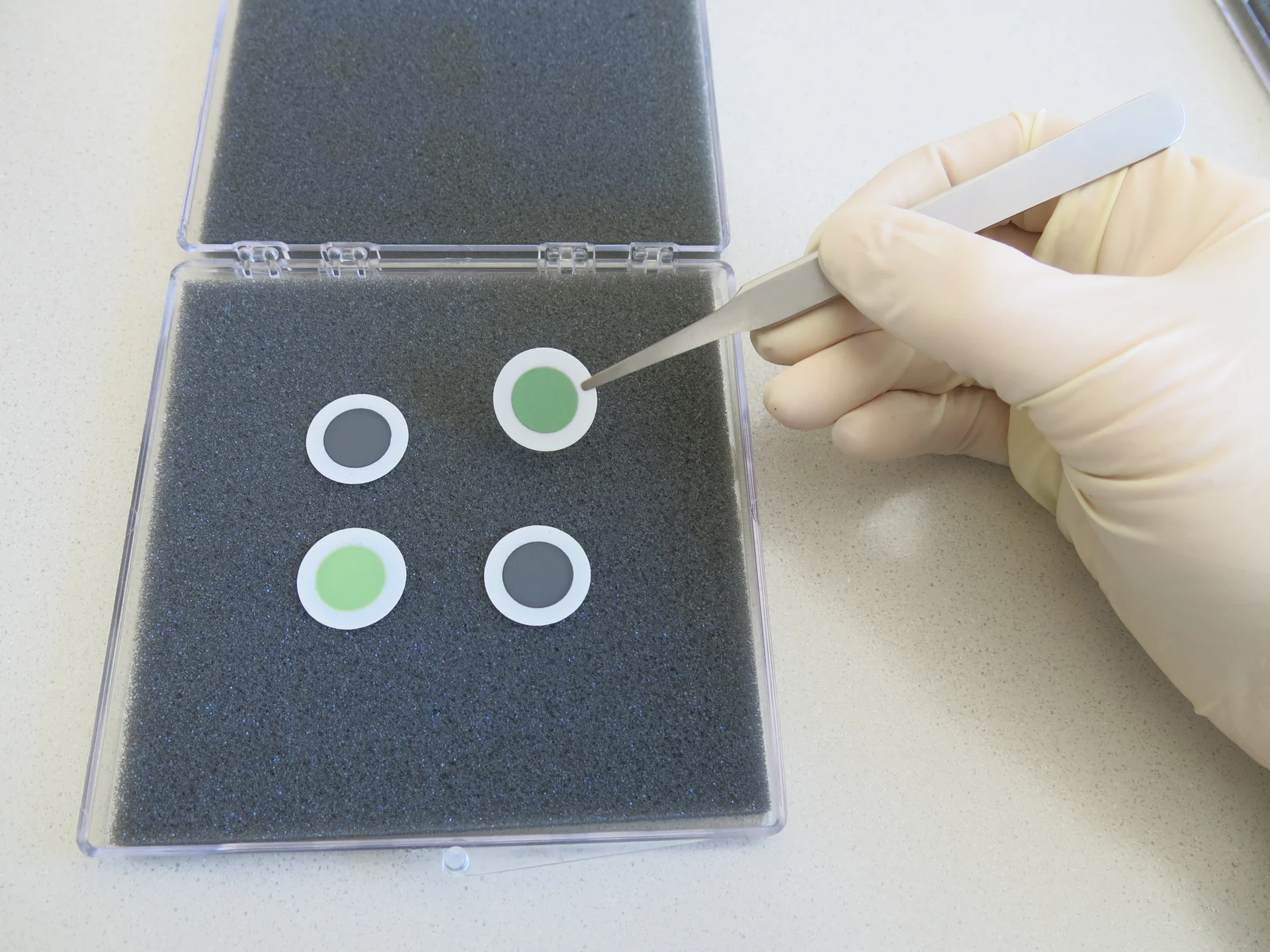 Elektrolytgestützte Hochtemperaturbrennstoffzellen. Foto: © Edith Bucher