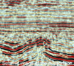 [Translate to Englisch:] Seismic Image