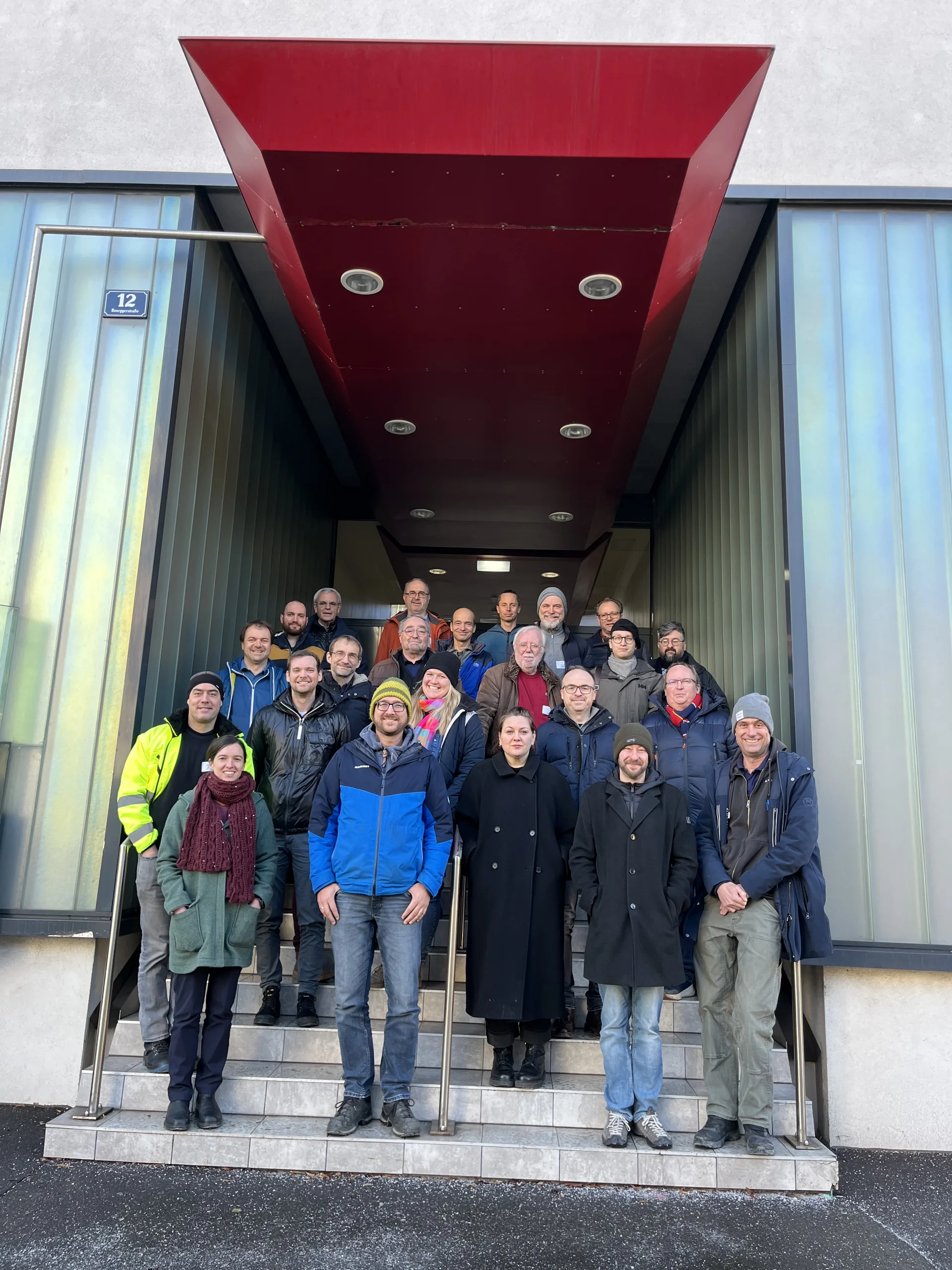 Gruppenfoto der Teilnehmenden am 1. Österreichischen UNFC-Kurses.