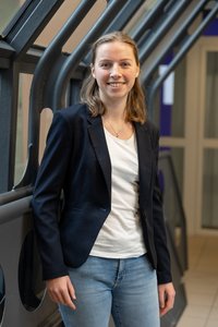 Dipl.-Ing. Rita Höller vom Lehrstuhl für Chemie der Kunstoffe. Foto: © Montanuniversität Leoben/Martina Stöbbauer