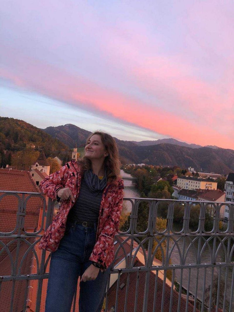 Enjoy some coffee and the great views of Leoben on top of the Schwammerlturm. 2_Cafe_am_Schwammerlturm_-_Mary