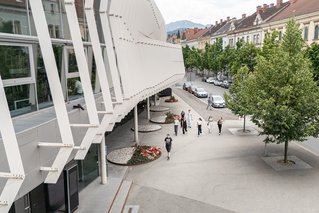 Erzherzog Johann Gebäude der Montanuniversität Leoben.