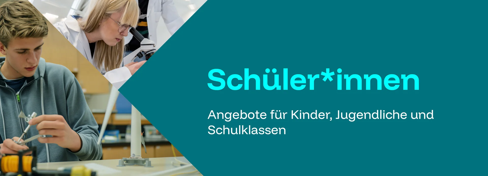 Grafik Schülerinnen auf der Montanuni.