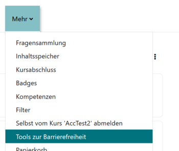 More/Tool for Accessibility