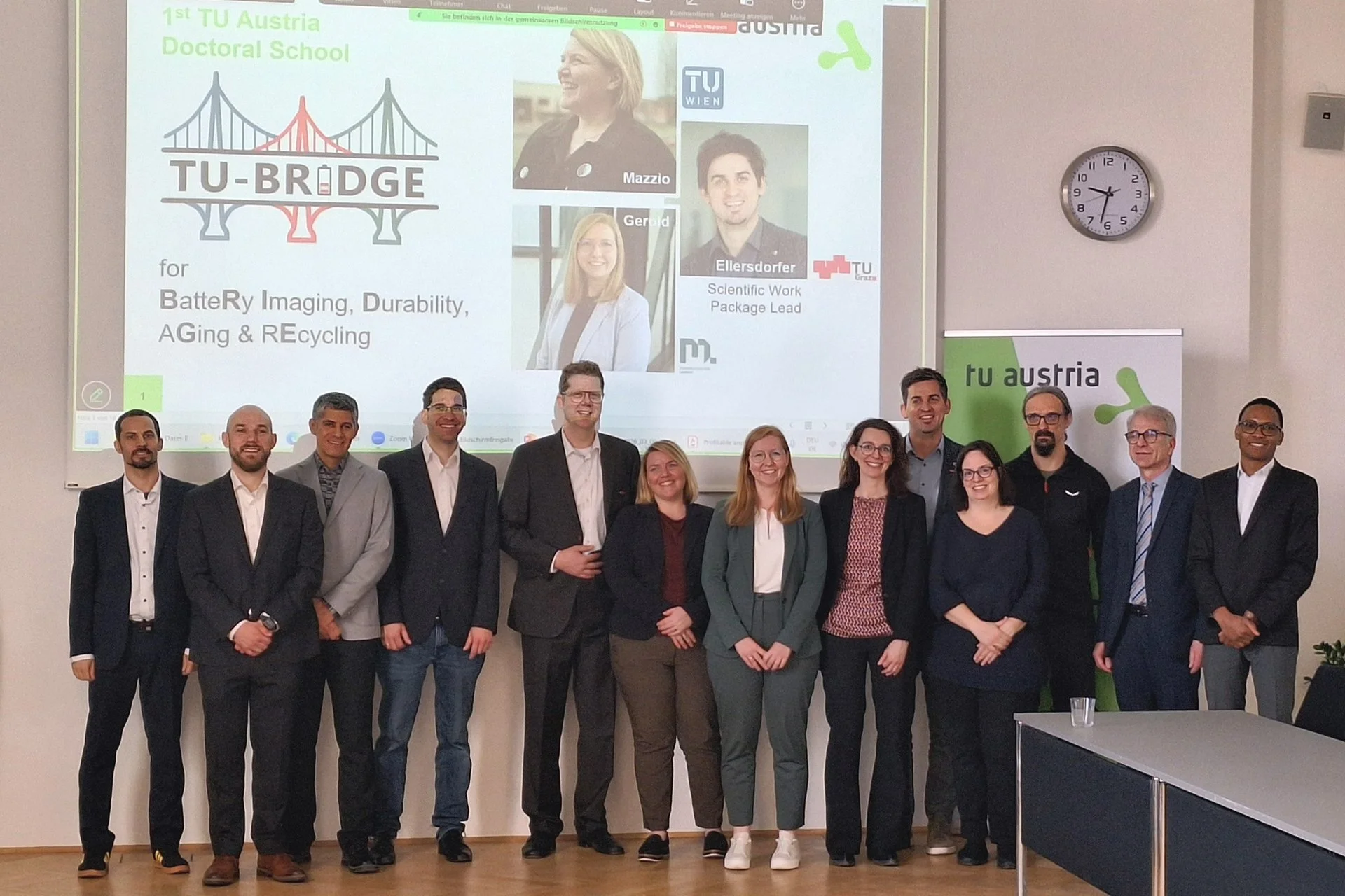 Team "TU-BRIDGE". Foto: © Stefan Vorbach