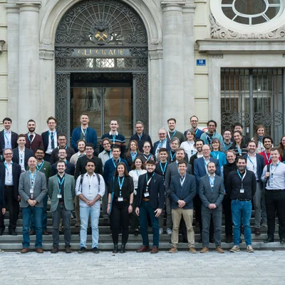 Die Teilnehmenden der 19. European Inter-Regional Conference on Ceramics – kurz “CIEC 19” an der Montanuniversität Leoben. Foto: © MUL/Hackl