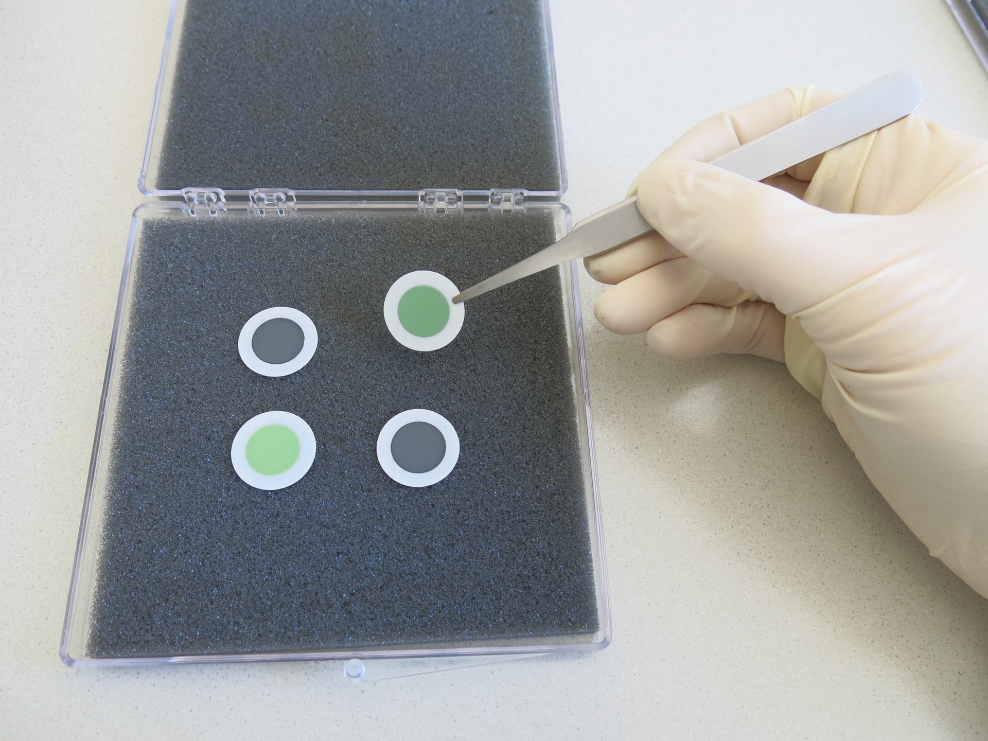 Elektrolytgestützte Hochtemperaturbrennstoffzellen. Foto: © Edith Bucher
