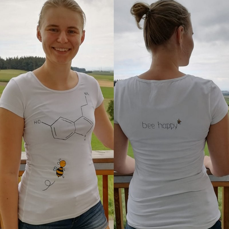 Es kann auch ein Motiv aus dem Internet abgemalt oder abgepaust werden. Dünne Hilfslinien mit einem Bleistift können oft hilfreich sein. 5