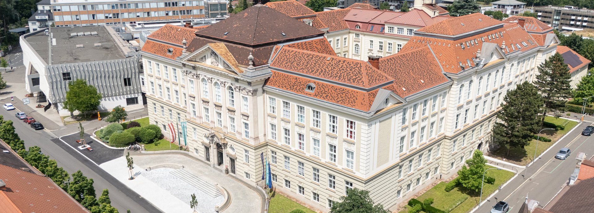 Hauptgebäude der Montanuniversität Leoben