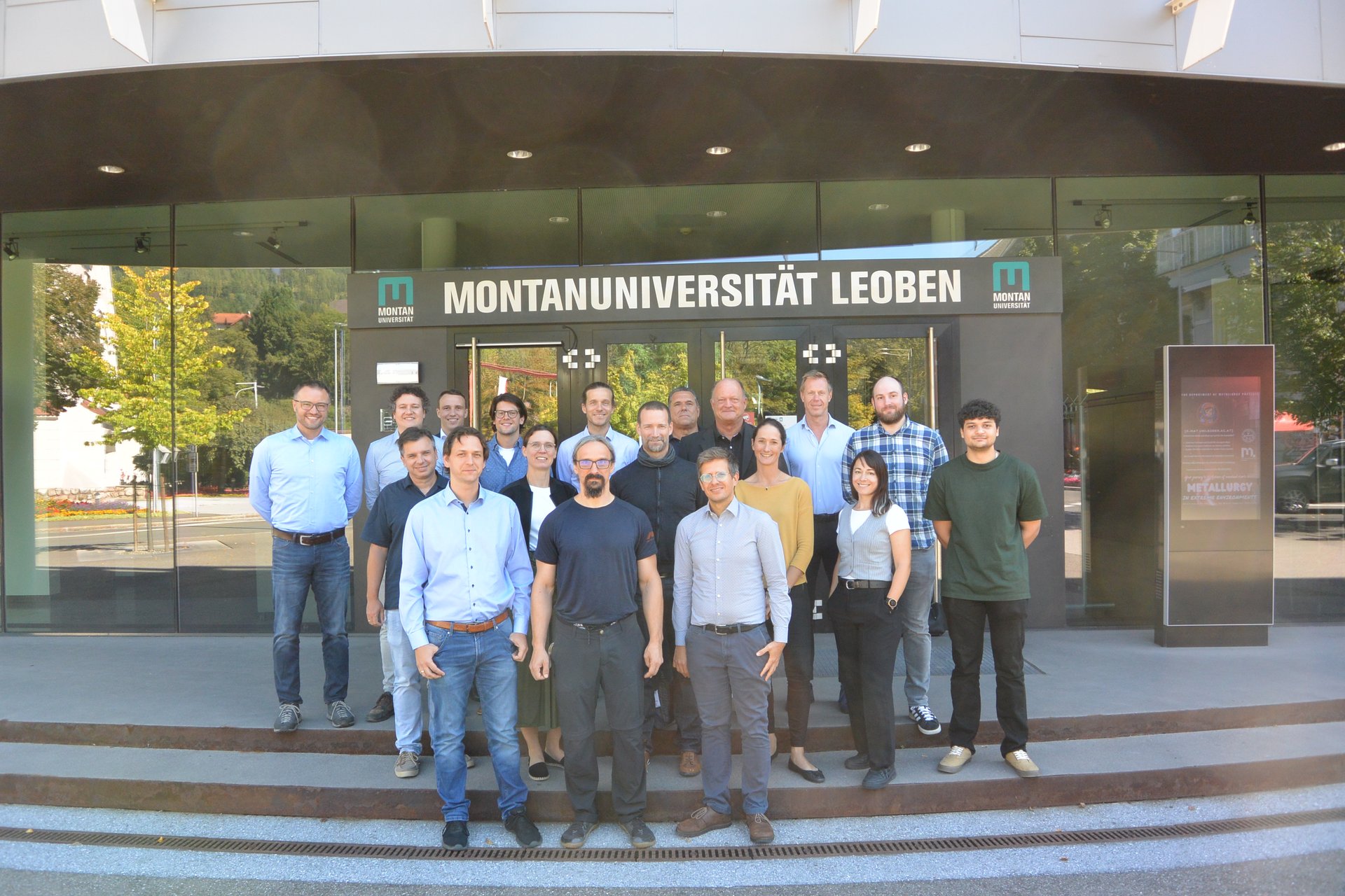 Mit einem Kick-off-Meeting an der Montanuniversität Leoben fiel der Startschuss für das Forschungsprojekt PHOBOS – Phosphorrückgewinnung und Bindemittelbereitstellung als ökonomische Stoffverwertung. Foto: © MUL