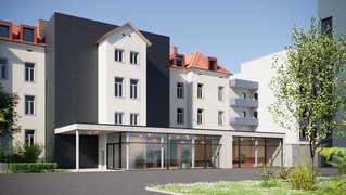 Umbau des Zentrums angewandte Technologie. Foto: © Montanuniversität Leoben. ZAT_neu_2