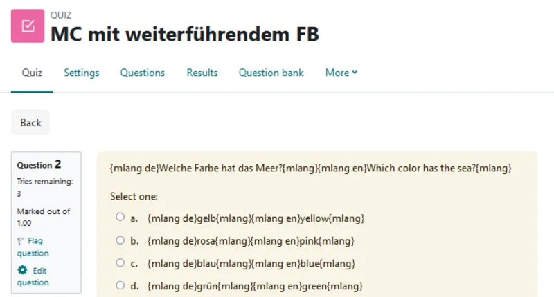 screenshot of not working language tags © MUL