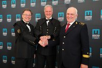 Gruppenfoto von der Präsentation des UNESCO Kompetenz- und Ausbildungszentrums für nachhaltige Rohstoffgewinnung an der Montanuniversität Leoben