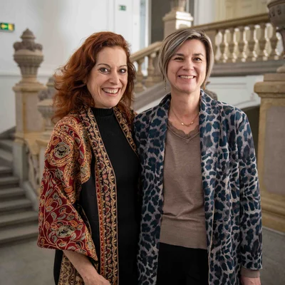 MMag. Dr. Sarah Kettner und Mag. Christine Adacker. Foto: © MUL/Luschin 