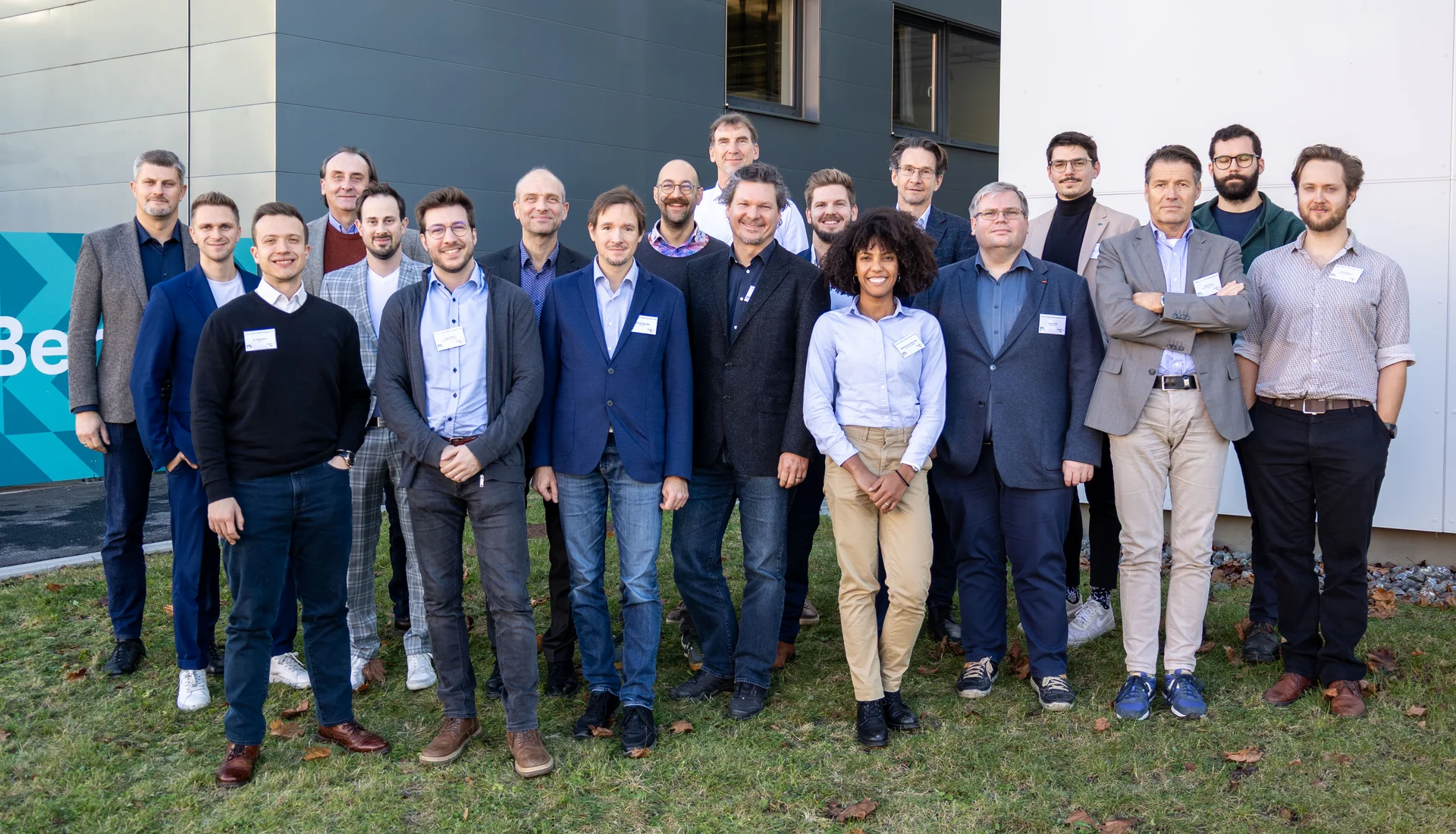 Die Teilnehmer*innen des ersten IoT-Sensor Systems Symposiums in Leoben. Foto: © Privat.