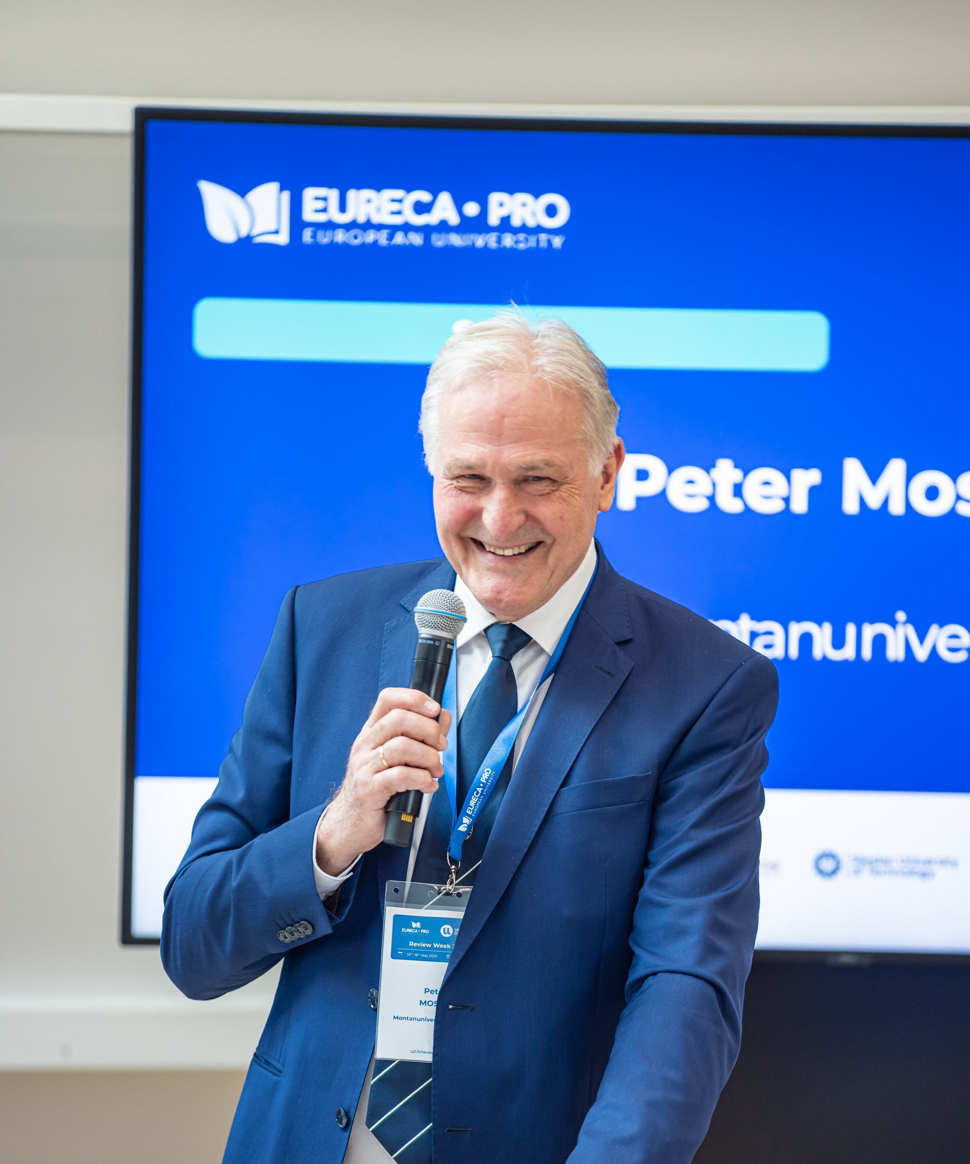 Rektor Peter Moser in Nancy. Foto: © EURECA-PRO