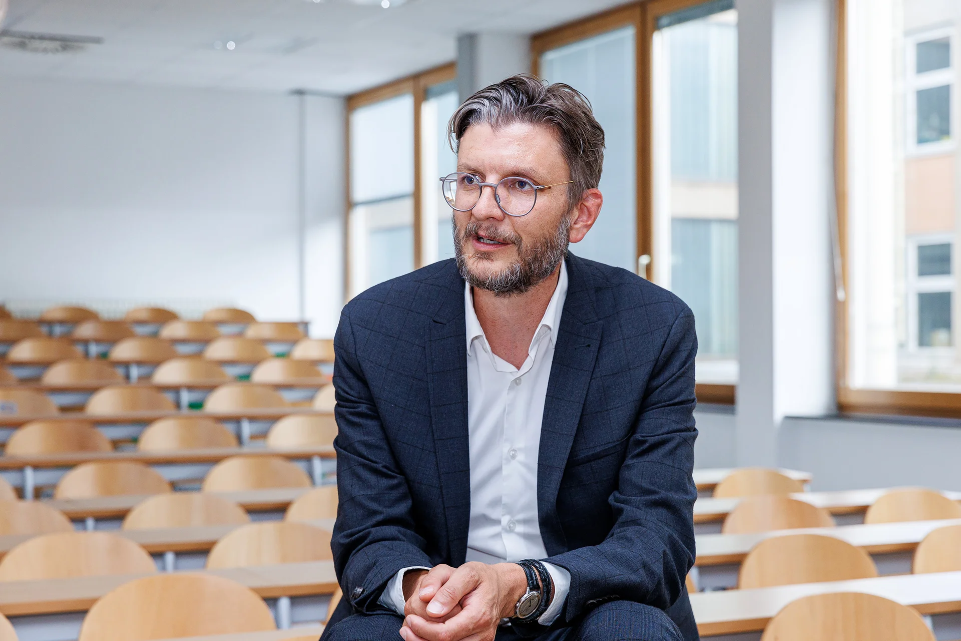 Univ.-Prof. Dipl.-Ing. Dr.techn. Thomas Kienberger, Leiter des Lehrstuhls für Energieverbundtechnik der Montanuniversität Leoben. Foto: © Eddy Aldrian