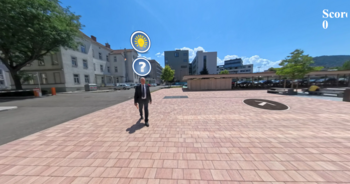 Bild der 360Grad-Kamera Rektor Moser