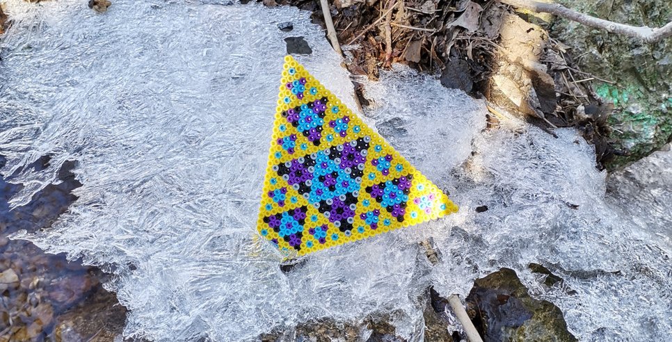 "Mathematics in nature", Lower Austria, 2022 dreieck