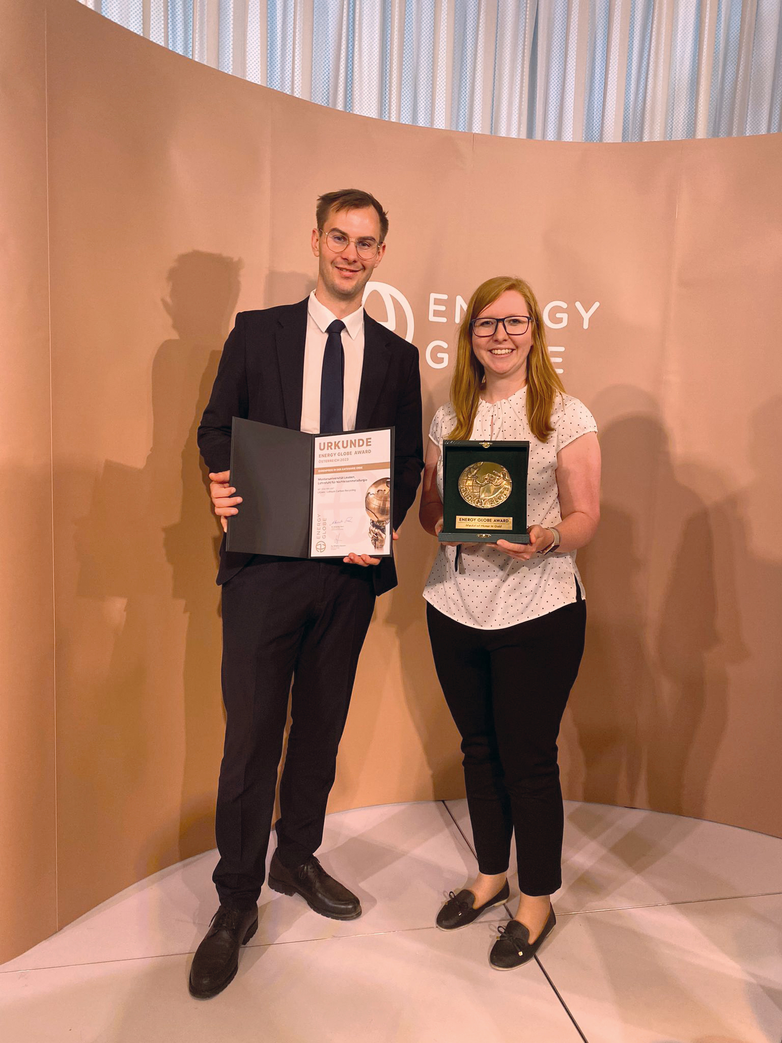 Dr. Eva Gerold und Dipl.-Ing. Reinhard Lerchbammer 