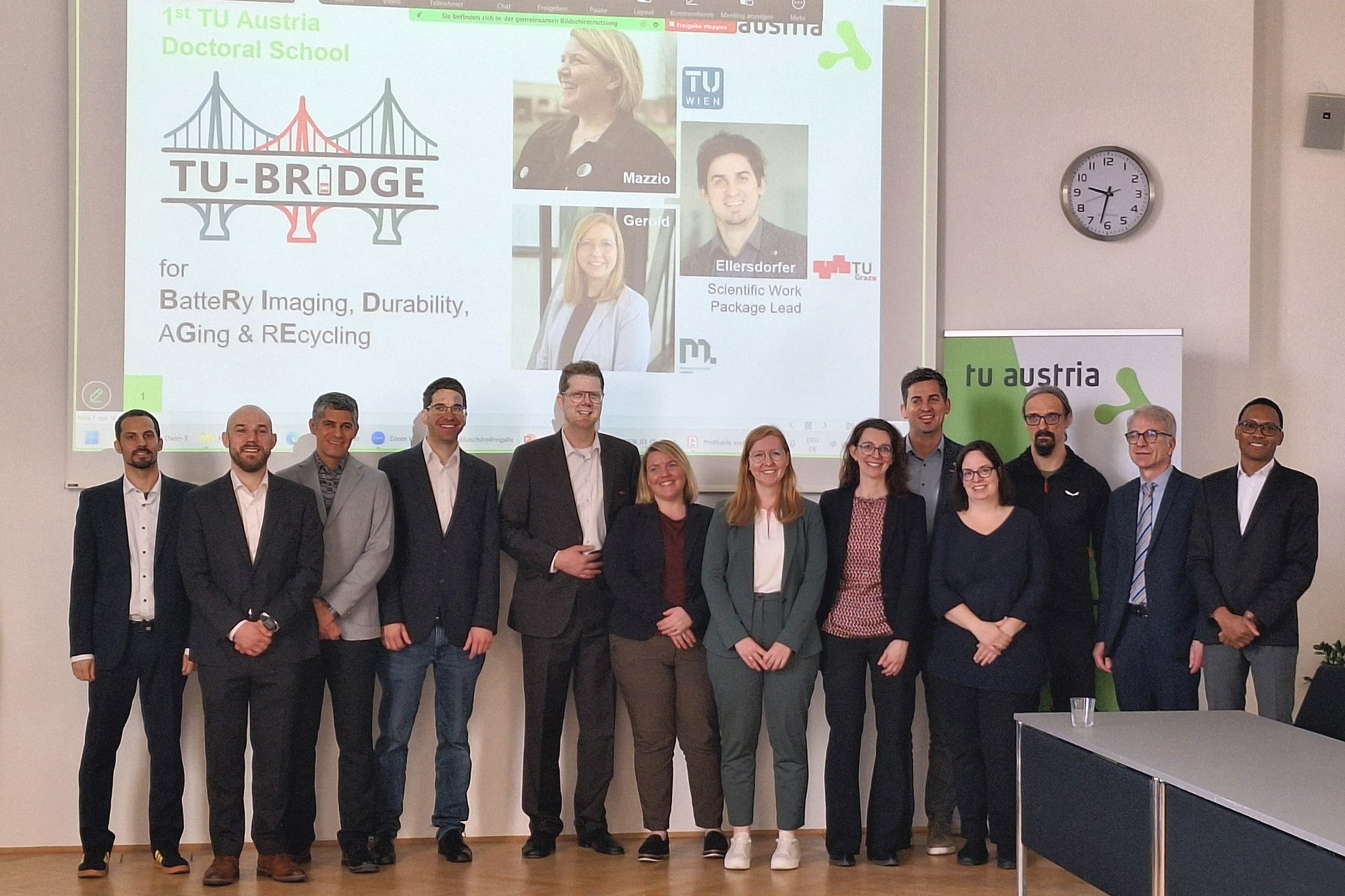 Team "TU-BRIDGE". Foto: © Stefan Vorbach