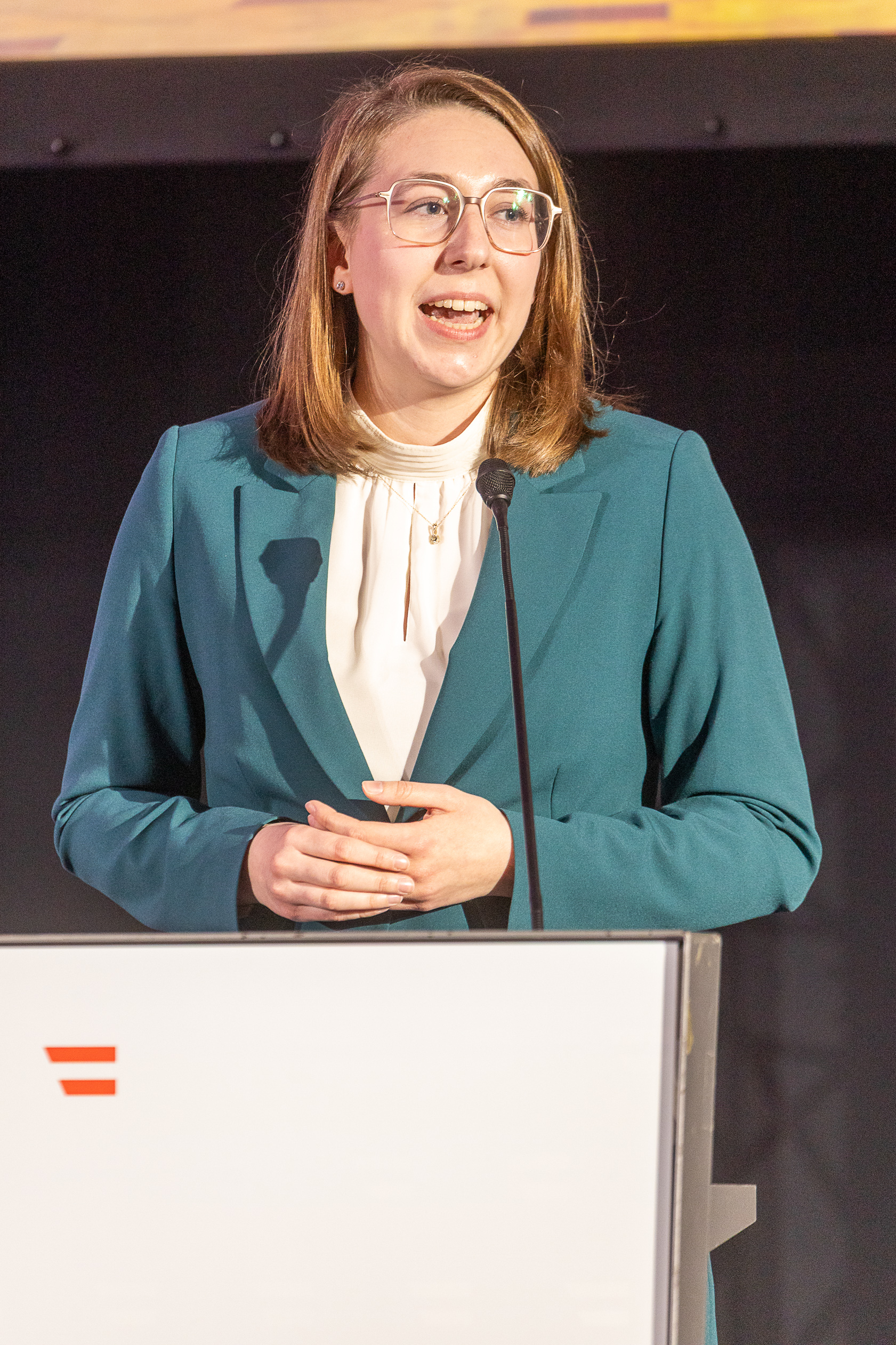 Dipl.-Ing. Karoline Moser erhielt den Würdigungspreis 2025 des BMFWF. Foto: © BMFWF/Martin Lusser   