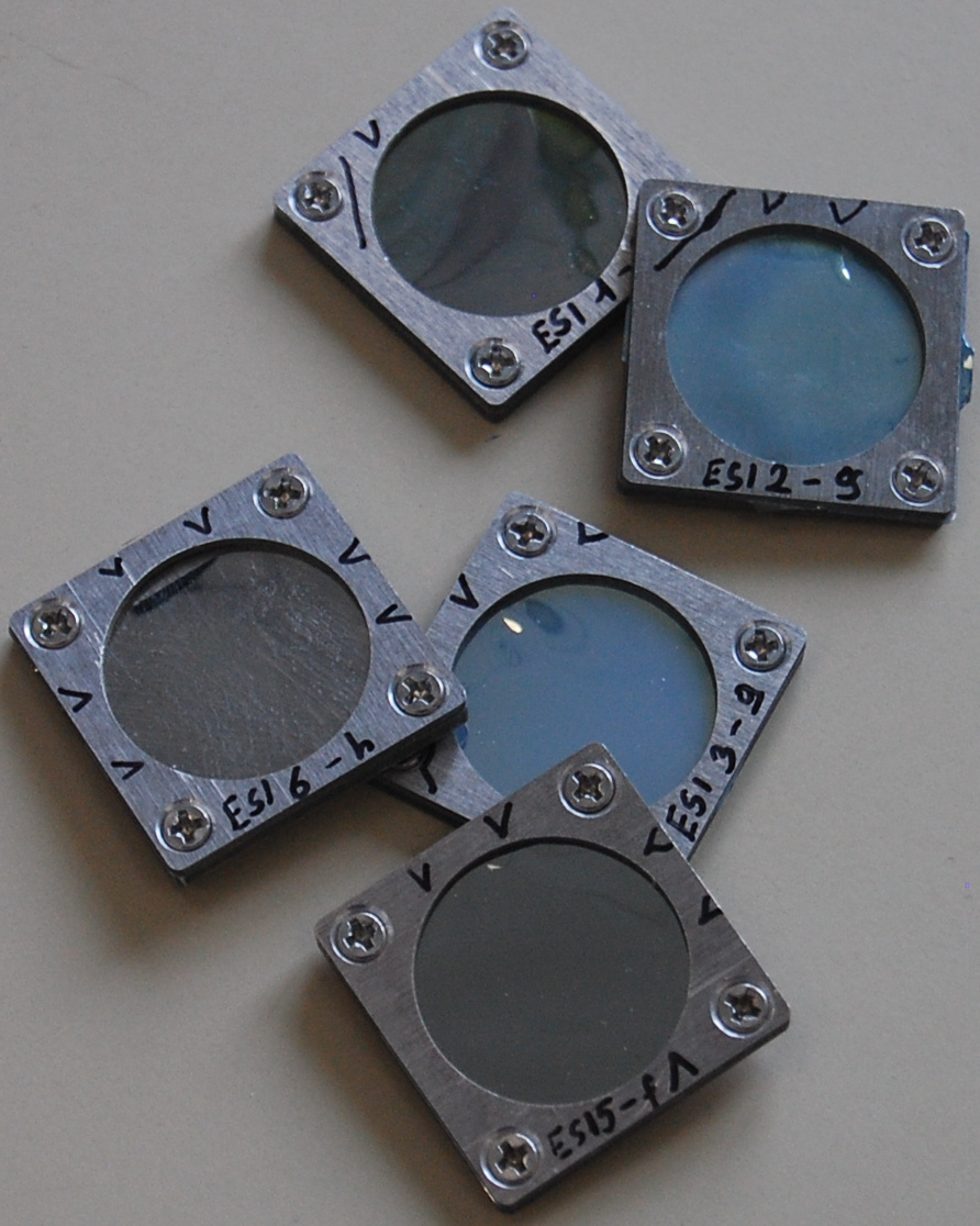  Materialproben für die ISS (Credit: ESI/Cordill) 