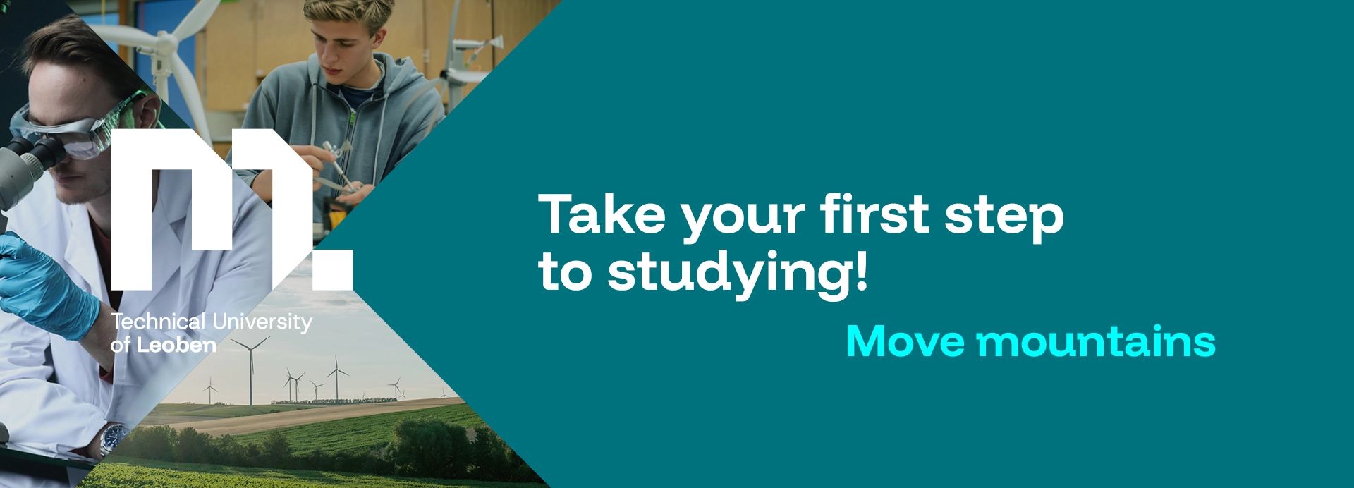 Take your first step to studying.